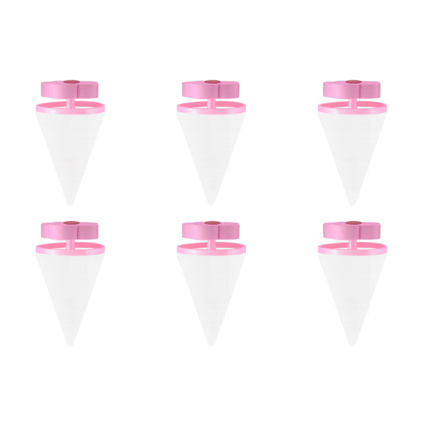 Red Filtro Reutilizable en Forma para Lavadora Recogedor Pieles para (rosa)
