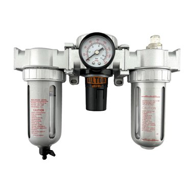All Tool Depot 1/2" Industrial Grade Filter Regulator With Coalescing Dryer - Auto Drain