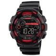 thumbnail image 2 of SKMEI 1243 Reloj electrónico digital para hombres Moda Casual Deportes al aire libre Reloj de pulsera masculino Fecha de hora dual Semana Cuenta regresiva, 2 of 8