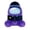 Purple, variant on 7.87InchAmong Plush Toy Us Blue Stuffed Animals Soft Pillow Figure Desktop Gaming Room Decor for Game Fans 1 Pack