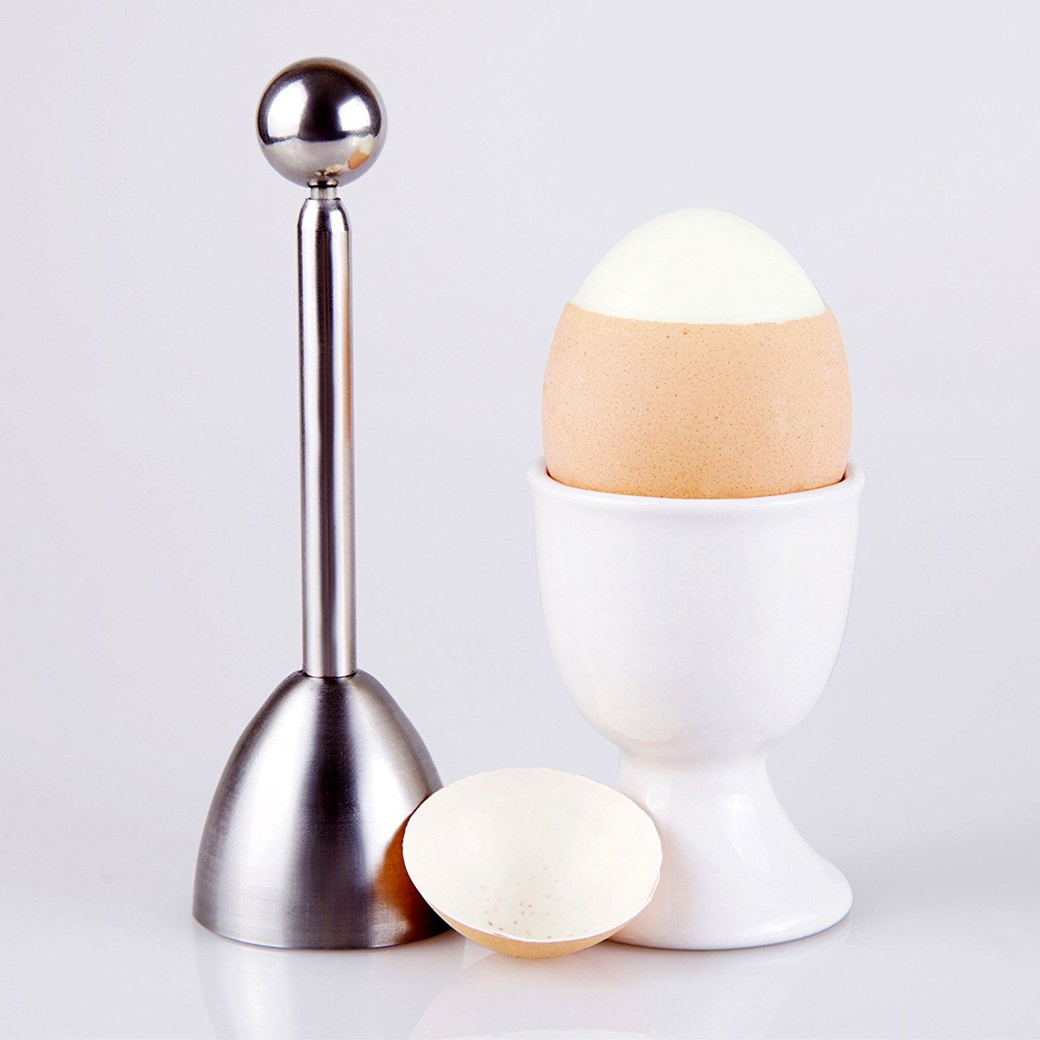 ICO Egg Topper Cutter Cracker Egg Shell Opener Remover for Soft and