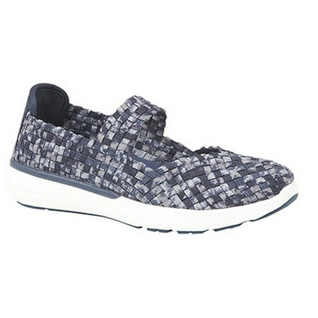 

Dek Womens Elasticated Interlaced Bar Shoes