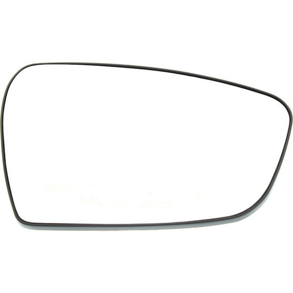 Right Door Mirror Glass - Compatible with 2014 - 2018 Kia Forte 2015 2016 2017