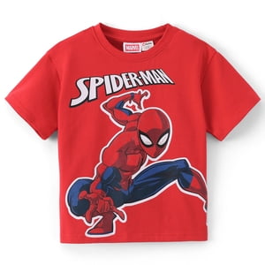 Marvel Spider-Man Boys Short Sleeve Graphic Tee