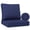 Navy blue, variant on Favoyard Deep Seat Patio Cushion Set, 22 inch Rainproof & Fadeness Patio Cushions for Outdoor Chair Couch with Removable Cover