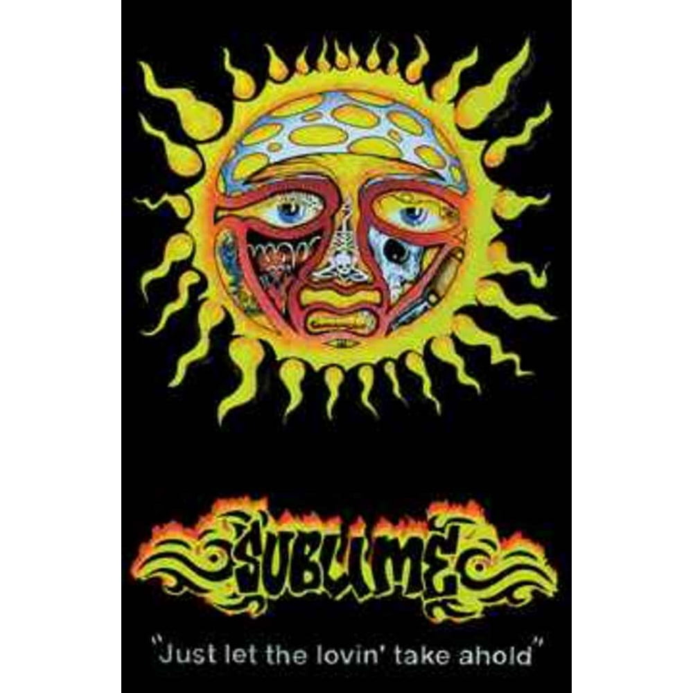 Sublime 40 Oz To Freedom Music Blacklight Poster 24x36 inch Walmart