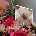 3drose, Image of Abstract Trendy Geometrical Copper Marble Rose Gold ...