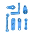 thumbnail image 2 of UrbanEden RC Steering Assembly, Aluminum Alloy Upgrade Part RC Steering Bellcrank Set For LOSI Rock Rey 1/10 RC Cars, 2 of 8