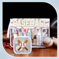 thumbnail image 4 of Bolsas de béisbol para aperitivos Hillban Chenille Letter, 2 unidades, nailon y PVC, 4 of 6