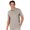 Taupe/Black, variant on Monterey Club Men's Tee-Up Side Contrast Golf Polo Shirt #1094