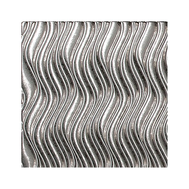 FASÄDE Easy Installation Current Galvanized Steel Wall Panel Sample (12" X 12" Sample)