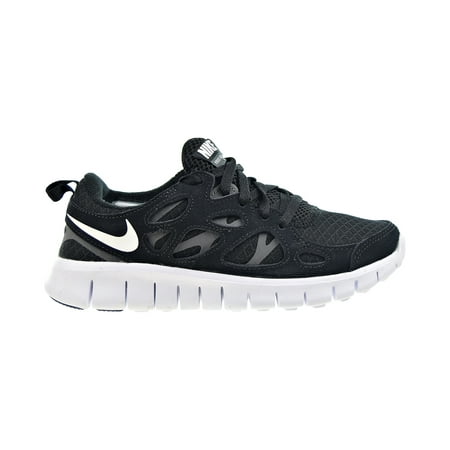 

Nike Free Run 2 (GS) Big Kids Shoes Black-White-Dark Grey dd0163-004