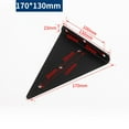 thumbnail image 1 of Lefu Triangle Shelf Support Brackets Heavy Duty Wall Mounted Invisible Furniture, 1 of 10