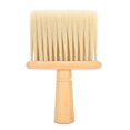 thumbnail image 1 of Cepillo de barrido de pelo roto, mango de madera, cepillo de plumero para corte de pelo, para barbería, estilista, 1 of 8