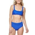 thumbnail image 4 of Tommy Hilfiger Womens Ruffled Removable Padding Bikini Swim top, 4 of 4