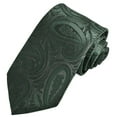 thumbnail image 2 of Emerald Green Classic Paisley Men's Ties, 2 of 2
