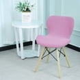 thumbnail image 2 of Biezeib Elastic Chair Cover, Modern Soft Chair Back Cover Solid Dining Chair Cover Home Decor, 2 of 6