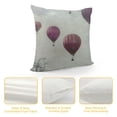 thumbnail image 4 of balloons Graphic Decorative Men Women Boy Girl Room Cushion Throw Pillow Cover for Home Couch Living Room Bed Sofa    Throw Pillow Cover 全年适用 Pillow Case 1PC, 4 of 5