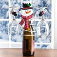 thumbnail image 4 of Soporte de vidrio Advancent para botellas de vino sombrero verde, 4 of 6