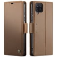 thumbnail image 2 of CaseMe Leather For Samsung Galaxy A12 5G Wallet Case with RFID Blocking, For Samsung Galaxy A12 Case Wallet for Women Men Card Holder Magnetic Clasp Kickstand Folio Case for Samsung Galaxy A12 5G, 2 of 11