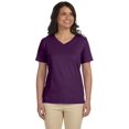 thumbnail image 2 of LAT Women's Ringspun V-Neck Jersey T-Shirt, 2 of 2