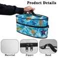thumbnail image 5 of HELLHERO Pineapple Starfish Portable Steamer Travel Organizer Lightweight Travel Bag Protective Travel Case Steamer Oganizer, Bag Only, 5 of 6