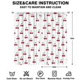thumbnail image 2 of Nursery Curtains Boys Girls Kids Red Fruit Cherry Print Pattern Window Drapes for Living Bedroom Playroom Room Decor Rod Pocket 42x84Inch 2 Panels, 2 of 2