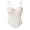 White, variant on Women's Shapewear Corset Steel Boned Lace Bridal Bodyshaper Wedding Waist Trainer with Removable Straps Back Lace Up Bustier Daily Wear