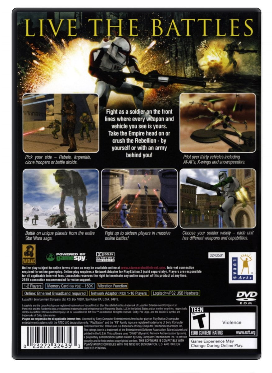 Buy Star Wars: Battlefront II for PS2