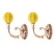 thumbnail image 1 of 1 Par de Soportes para Cortinas, Corbatas, de Pared, Correas de para Colgar, Soporte para Cortina de Amarillo Macarena Ganchos de retención de cortina, 1 of 8