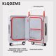thumbnail image 3 of KLQDZMS maleta con ruedas ABS + maleta de embarque para PC 24 "26 pulgadas cubierta de carrito de alta capacidad 20" caja de contraseña para hombre equipaje de cabina, 3 of 4