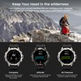 thumbnail image 4 of KOSPET Smartwatch GPS Tank T3 Ultra, Pantalla AMOLED de 1,43", Reloj Inteligente con Llamadas Bluetooth, Impermeable IP69K, 170+ Modos Deportivos,Batería de 40 Días (Negro), 4 of 5