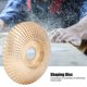 thumbnail image 4 of Steel Abrasive Disc Grinding Wheel Wood Carving Disc Durable for Wood Non-metallic Materials Angle Grinder ANGGREK Otros, 4 of 8