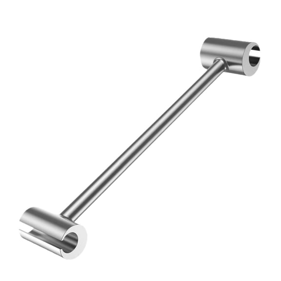 HaoXun Door Hinge Adjustment Tool - Solid Iron Hinge Wrench with Ergonomic Handle for Precision Door Alignment on Fire, Security, and Cleanroom Doors