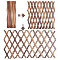 thumbnail image 5 of Parrilla de valla de pared de malla de madera de jardín de madera de expansión para el hogar Afortunado Sencillez, 5 of 5