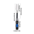thumbnail image 3 of Fesfesfes Instant-Read Digital Meat for Grilling,Baking,Oven Cooking,Backlit LCD Display,Food Safe Probe, Kitchen Accessories, 3 of 5