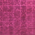 thumbnail image 1 of Ahgly Company Indoor Square Abstract Pink Modern Area Rugs, 4' Square, 1 of 4