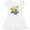 AA-White, variant on Inktastic The Sweetest Girl with Bee and Honey Combs Girls Baby Dress