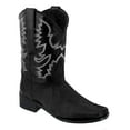 thumbnail image 2 of Stylish Women's Mid-Calf Boots - Leather -On Round Toe Low-Heeled Western Cowboy Shoes for Fashionable Comfort, 2 of 2