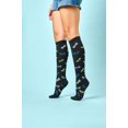 thumbnail image 3 of Nurse Mates Women's Calf Socks | 12-14 mmHg Compression | Dragonfly Sparkle, 3 of 5