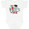 thumbnail image 3 of Inktastic My Daddy Did It and He Did It for Me with Graduation Cap Boys Baby Bodysuit, 3 of 5