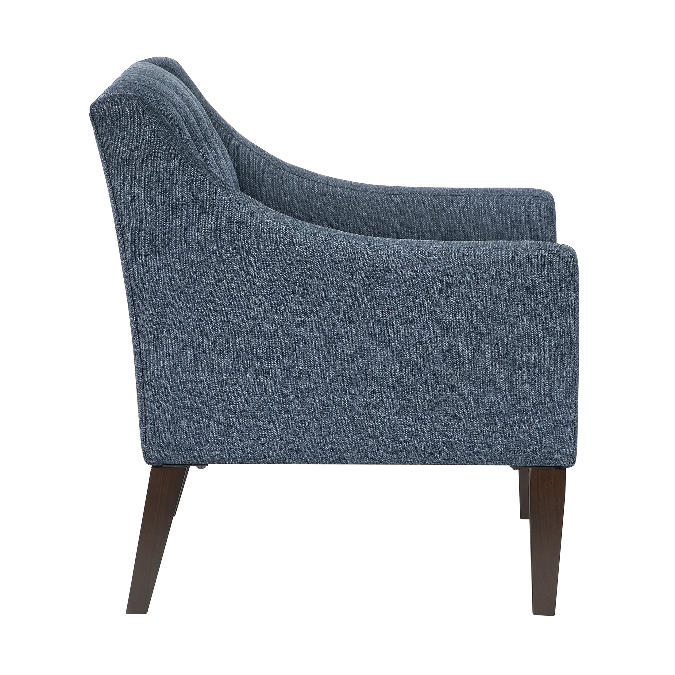 OakvillePark Solmera Textured Fabric Accent Chair, Blue