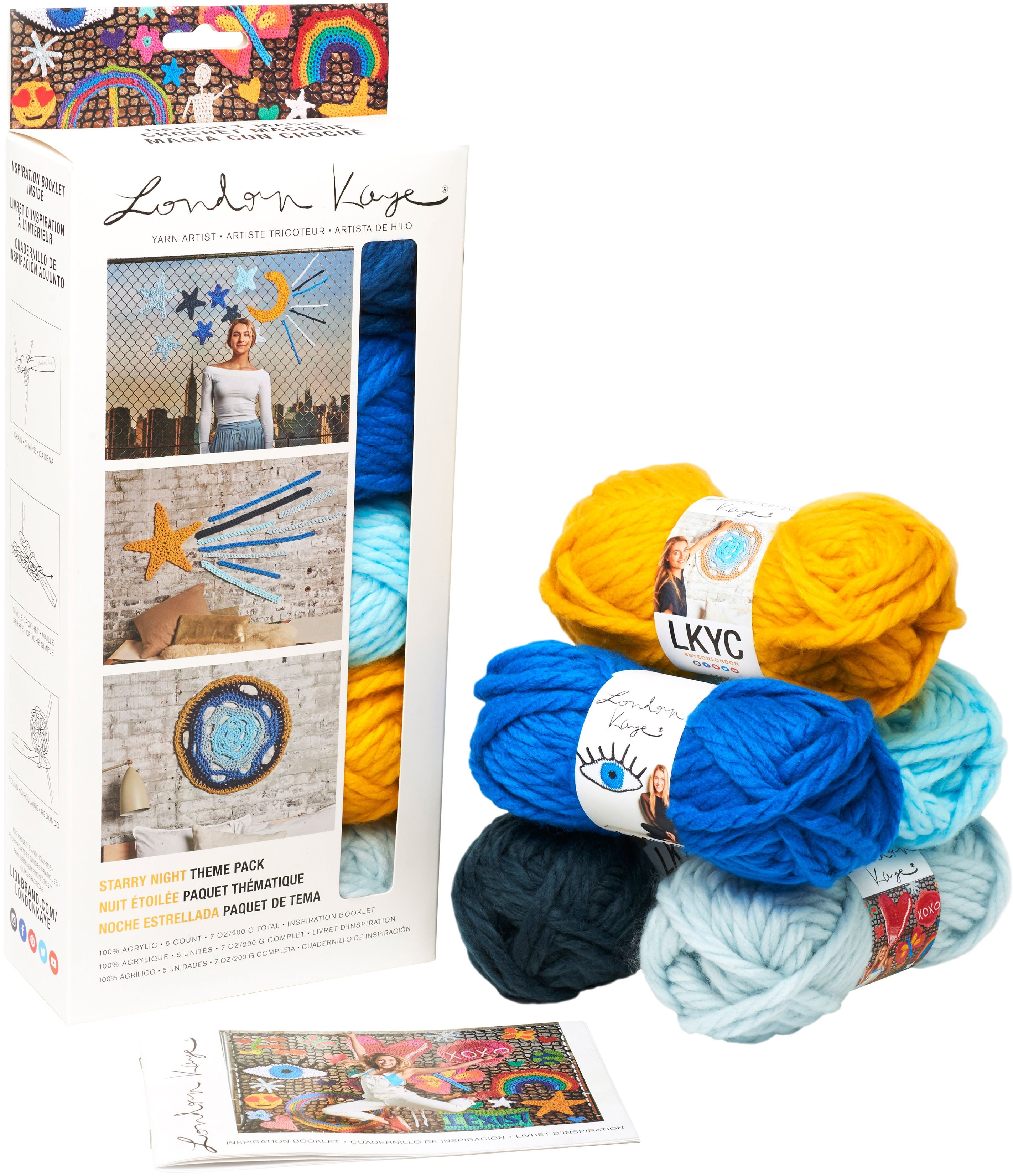 Lion Brand London Kaye Yarn KitStarry Night