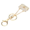 thumbnail image 4 of <p>Ladies Chain Bag Keychain, Durable Bright Cute Unique Keychain Metal Pendant  For Handbags For Backpacks For Car Keys For Wallets</p>, 4 of 7