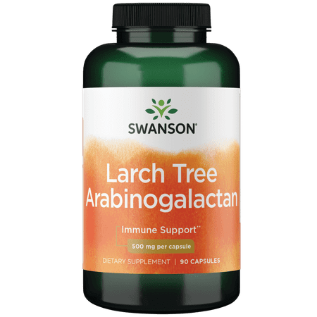 Swanson Larch Tree Arabinogalactan 500 mg 90 Capsules