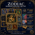 thumbnail image 7 of Zodiac Pearl Art Kit for Adults, DIY Constellation Diamond Painting Craft with Frame, Beginner-Friendly Astrology Pearl Bead Art for Relaxing Home Decor Project, 7 of 7