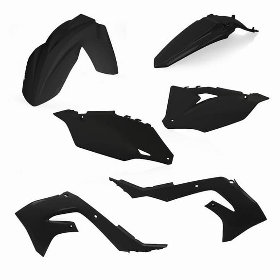 Acerbis 2736280001 Plastic Kit Black