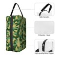 thumbnail image 5 of Uemuo Crayfish Army Pattern Portable Toiletry Bags with Handle, Waterproof travel Make up Bags for Women, Large Capacity Travel Cosmetic Bags, 5 of 9