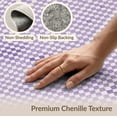 thumbnail image 6 of ODIKA Checkered Boho Diamond Checkerboard With Abstract Mosaic Tile Accents for Master Suite, California King, Under Bed, Foldable Easy Care, 6 of 7