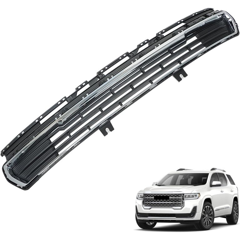 Car Gloss Black Front Bumper Radiator Grilles Gril... - Grandado Car Gloss Black Front Bumper Radiator Grilles Gril... - Grandado